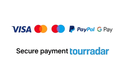 Visa, Mastercard, Maestro, PayPal and Google Pay — secure payment with TourRadar