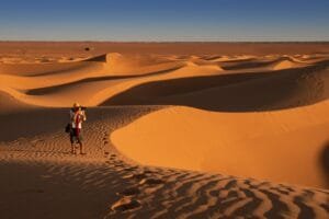 Big dune of Merzouga Erg chebbi Morocco